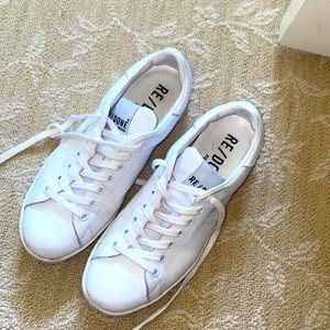 Re/done white sneakers 70s tennis barely worn size 37